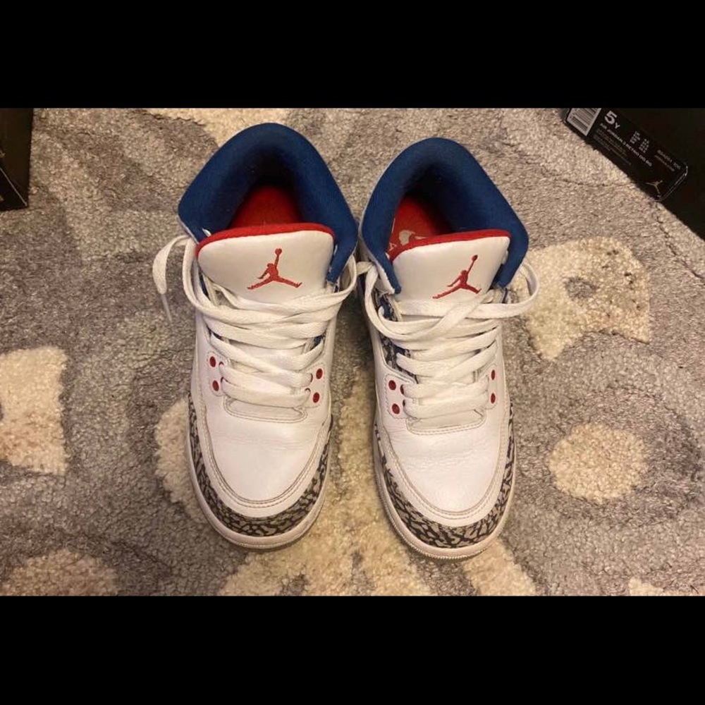 True blue Jordan 3